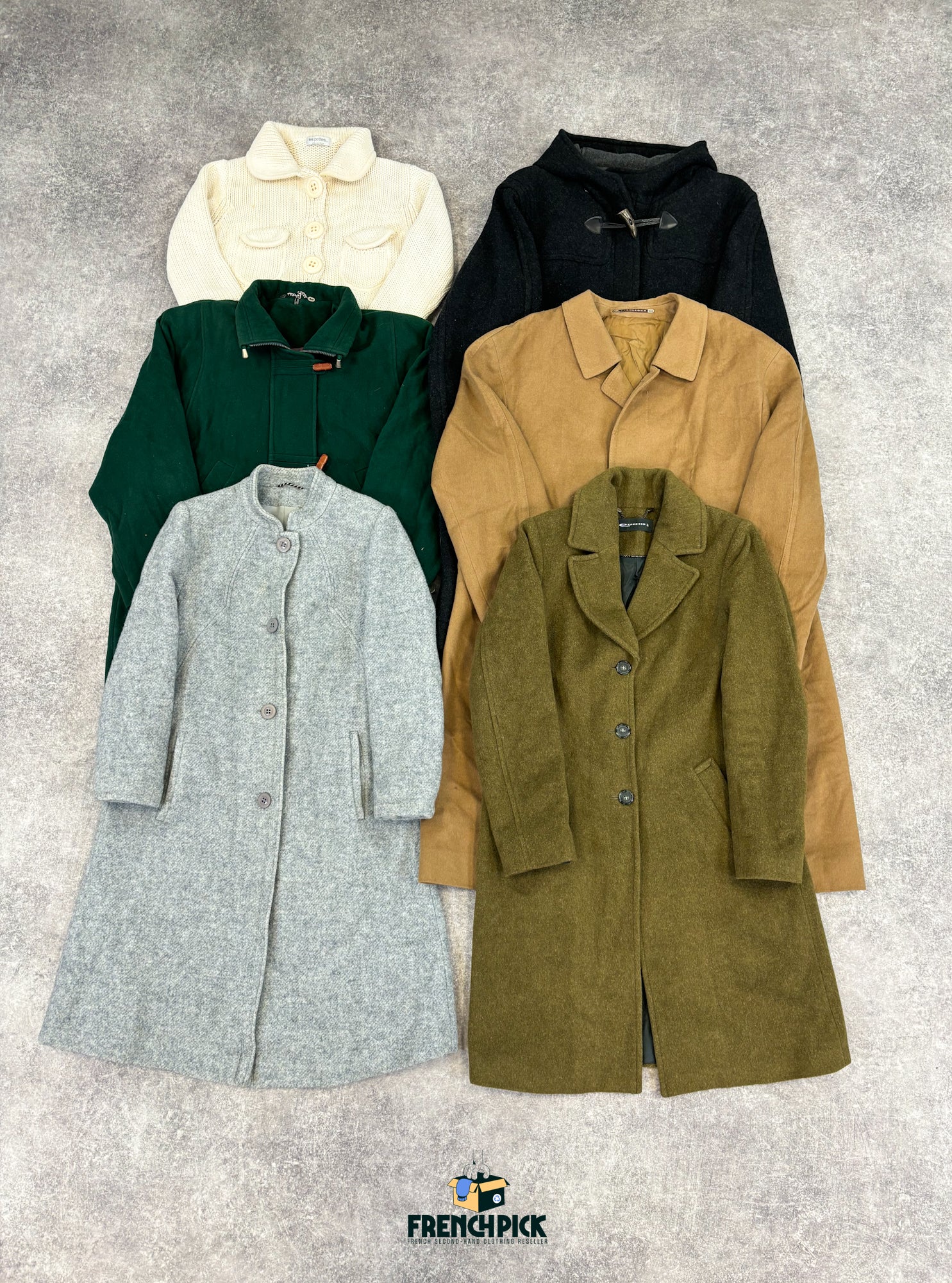 Used women s wool coats Second hand clothing wholesaler